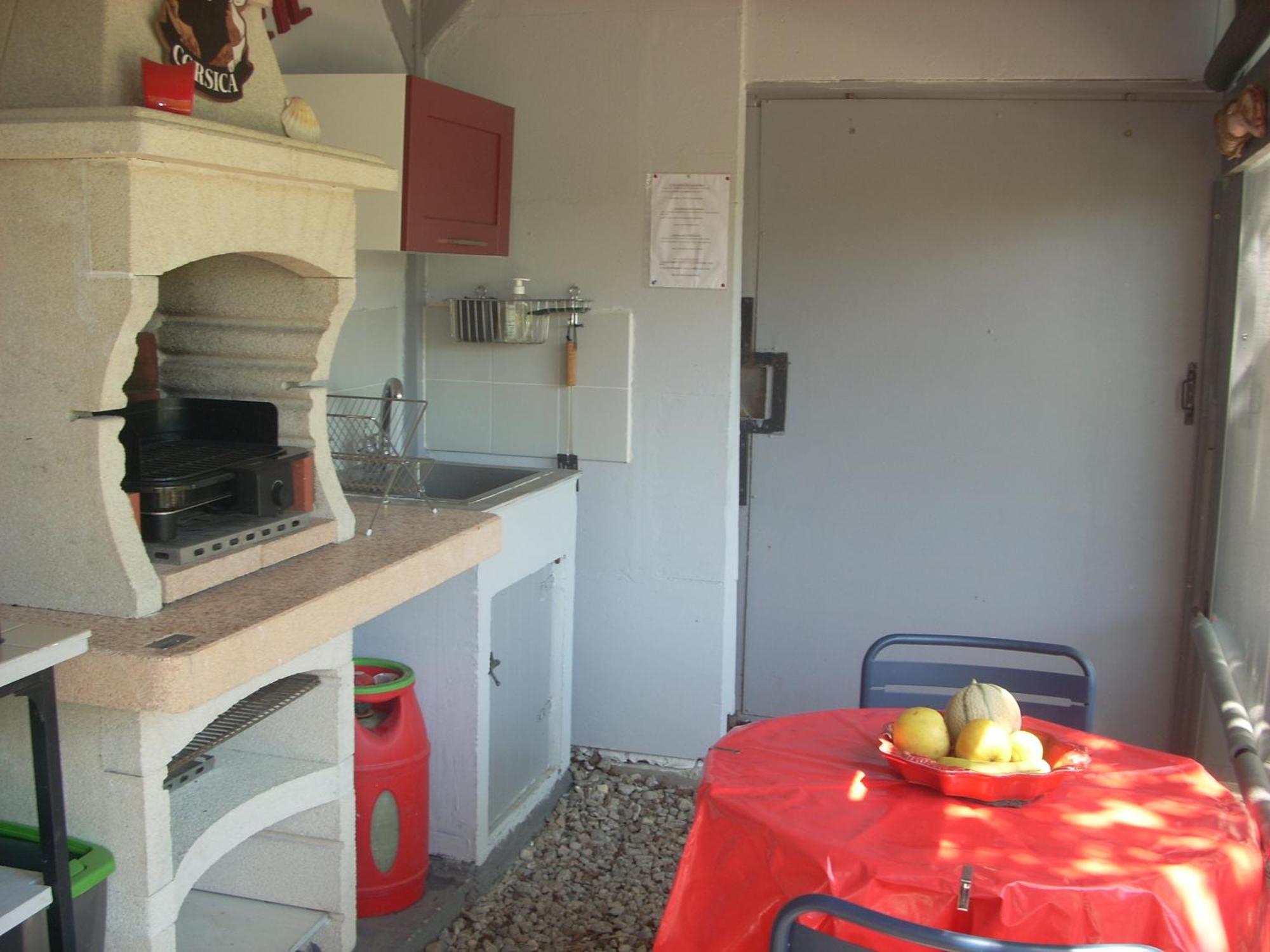 Chambre Independante Climatisee, Cuisine D'Ete, Piscine Sartène Eksteriør billede